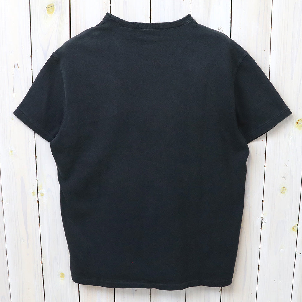 POLO RALPH LAUREN : クラシックフィット ガーメントダイ Tシャツ (POLO BLACK)