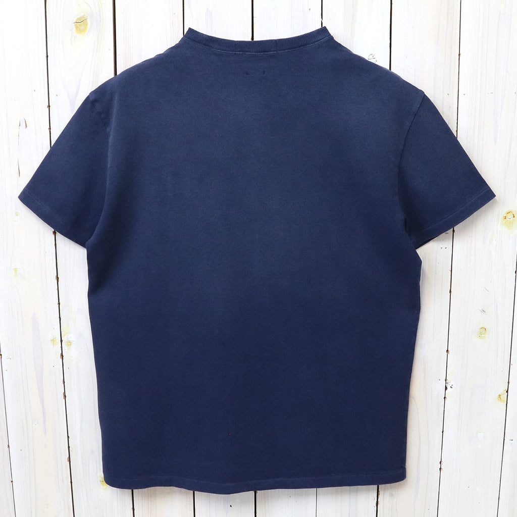POLO RALPH LAUREN : クラシックフィット ガーメントダイ Tシャツ (NEWPORT NAVY)