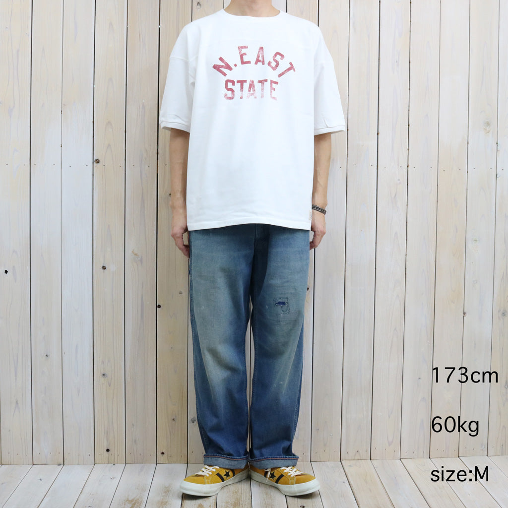 POLO RALPH LAUREN : リラックスフィット フットボール Tシャツ (CERAMIC WHITE)