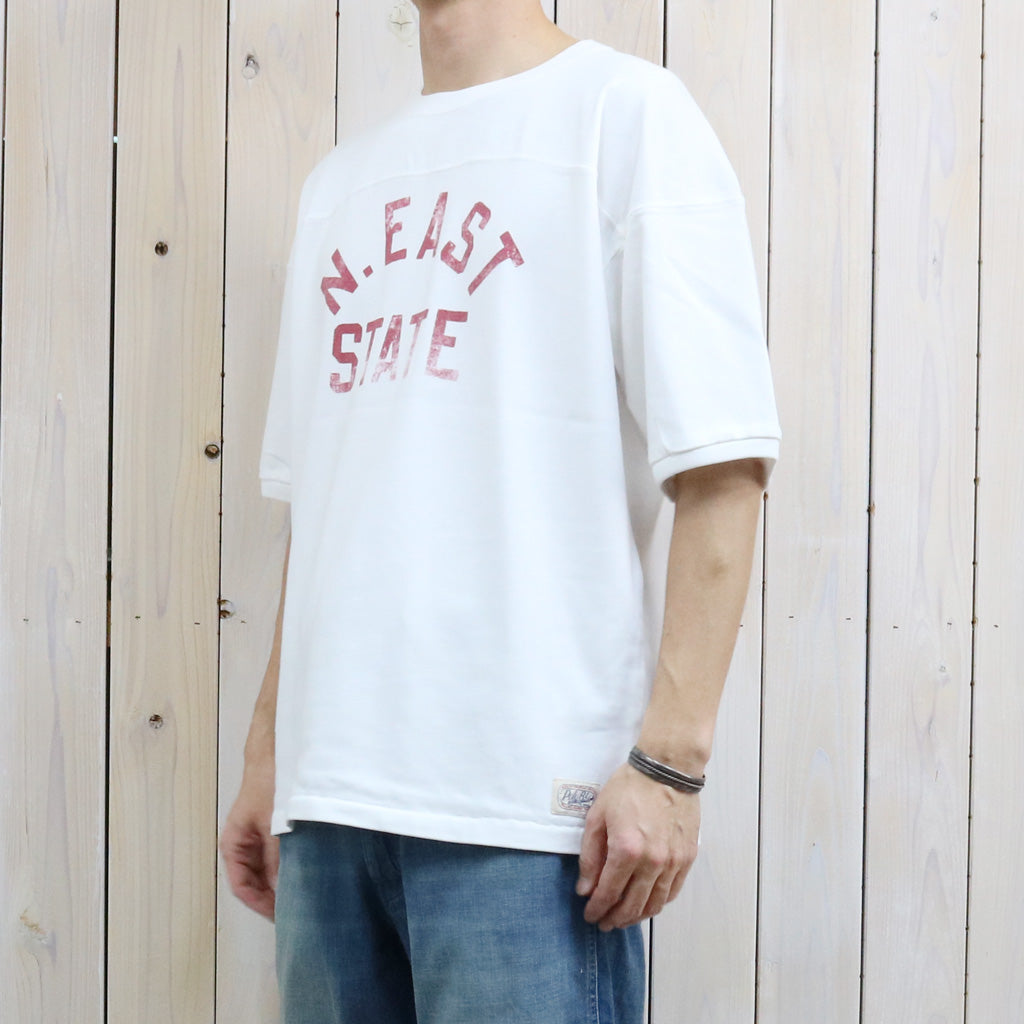 POLO RALPH LAUREN : リラックスフィット フットボール Tシャツ (CERAMIC WHITE)