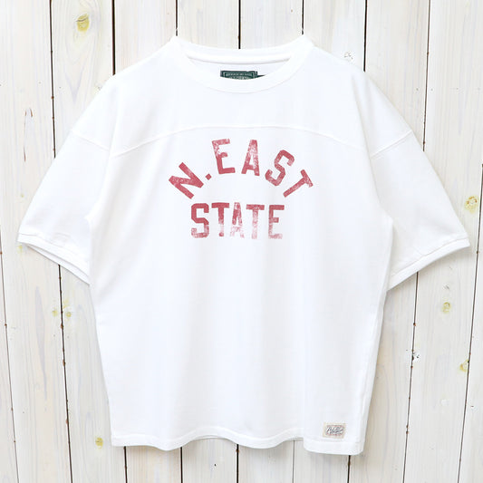 POLO RALPH LAUREN : リラックスフィット フットボール Tシャツ (CERAMIC WHITE)