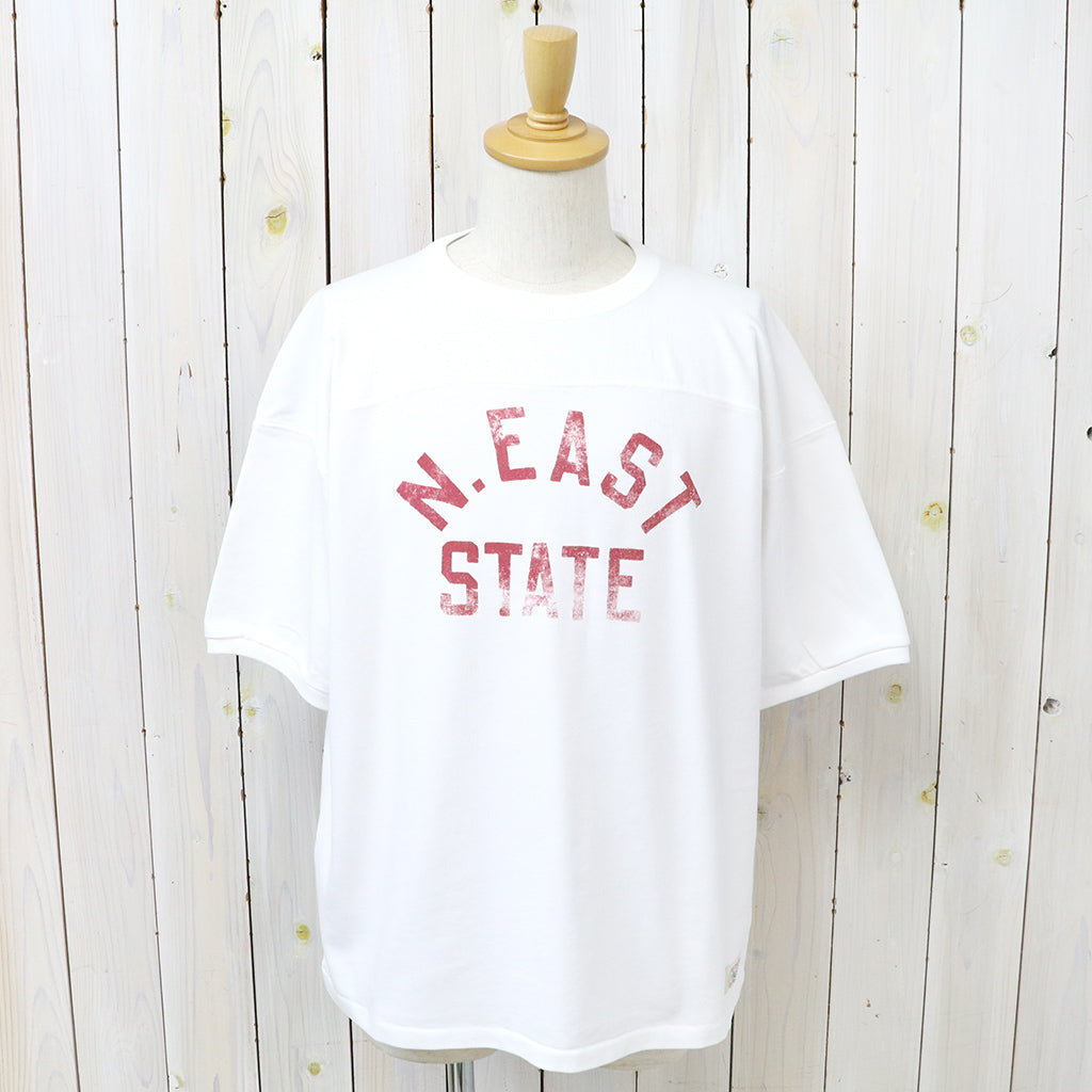 POLO RALPH LAUREN : リラックスフィット フットボール Tシャツ (CERAMIC WHITE)