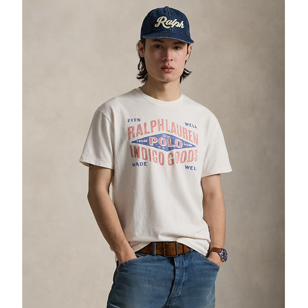 POLO RALPH LAUREN : クラシックフィット シーズナル グラフィック Tシャツ (NEVIS)