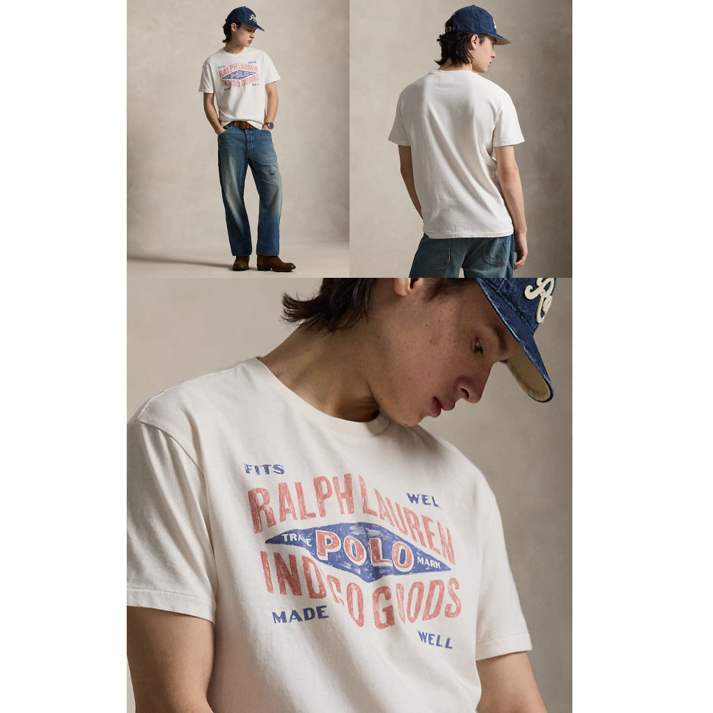 POLO RALPH LAUREN : クラシックフィット シーズナル グラフィック Tシャツ (NEVIS)