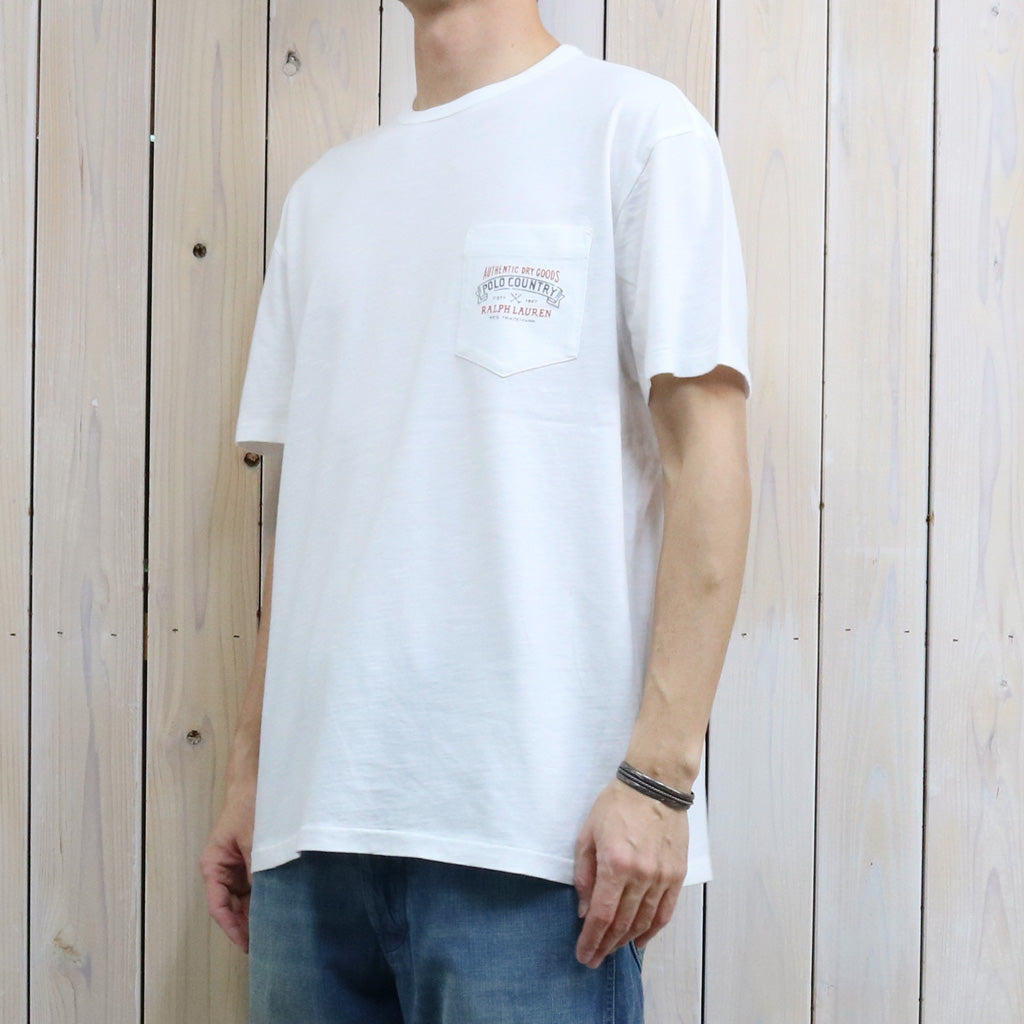 【SALE30%OFF】POLO RALPH LAUREN : クラシックフィット シーズナル グラフィック Tシャツ (WHITE)
