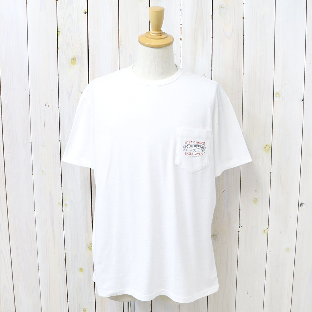 POLO RALPH LAUREN : クラシックフィット シーズナル グラフィック Tシャツ (WHITE)
