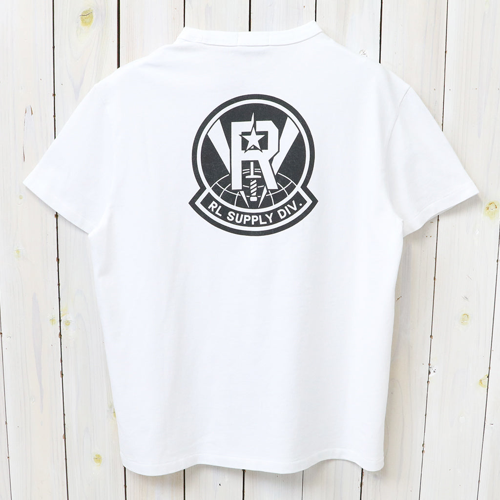 POLO RALPH LAUREN : リラックスフィット ヘビーウェイト グラフィック Tシャツ (WHITE)