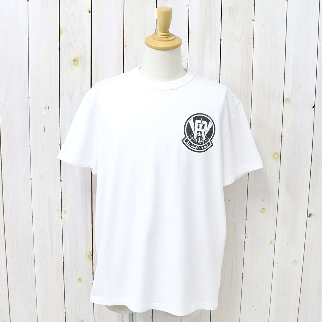 POLO RALPH LAUREN : リラックスフィット ヘビーウェイト グラフィック Tシャツ (WHITE)