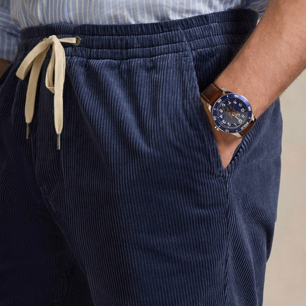 POLO RALPH LAUREN : 6-Inch POLO PREPSTER CORDUROY SHORT (BOSTON NAVY)