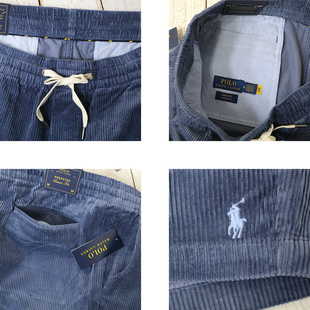 POLO RALPH LAUREN : 6-Inch POLO PREPSTER CORDUROY SHORT (BOSTON NAVY)