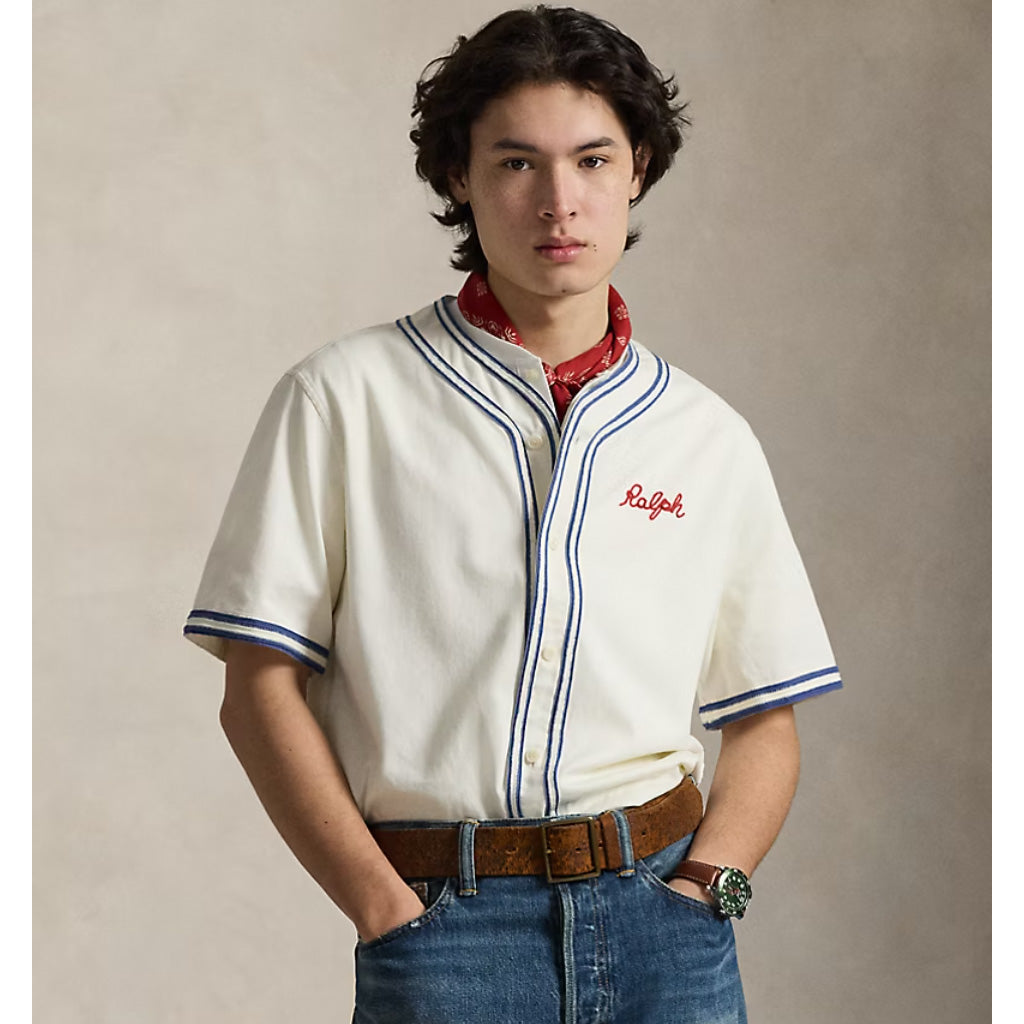 POLO RALPH LAUREN : クラシックフィットベースボール シャツ – Reggieshop