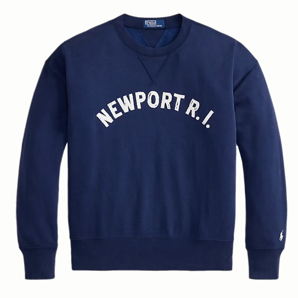POLO RALPH LAUREN : VINTAGE FIT GRAPHIC CREW NECK SWEAT