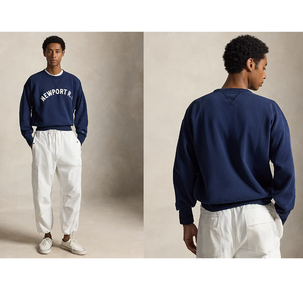 POLO RALPH LAUREN : VINTAGE FIT GRAPHIC CREW NECK SWEAT