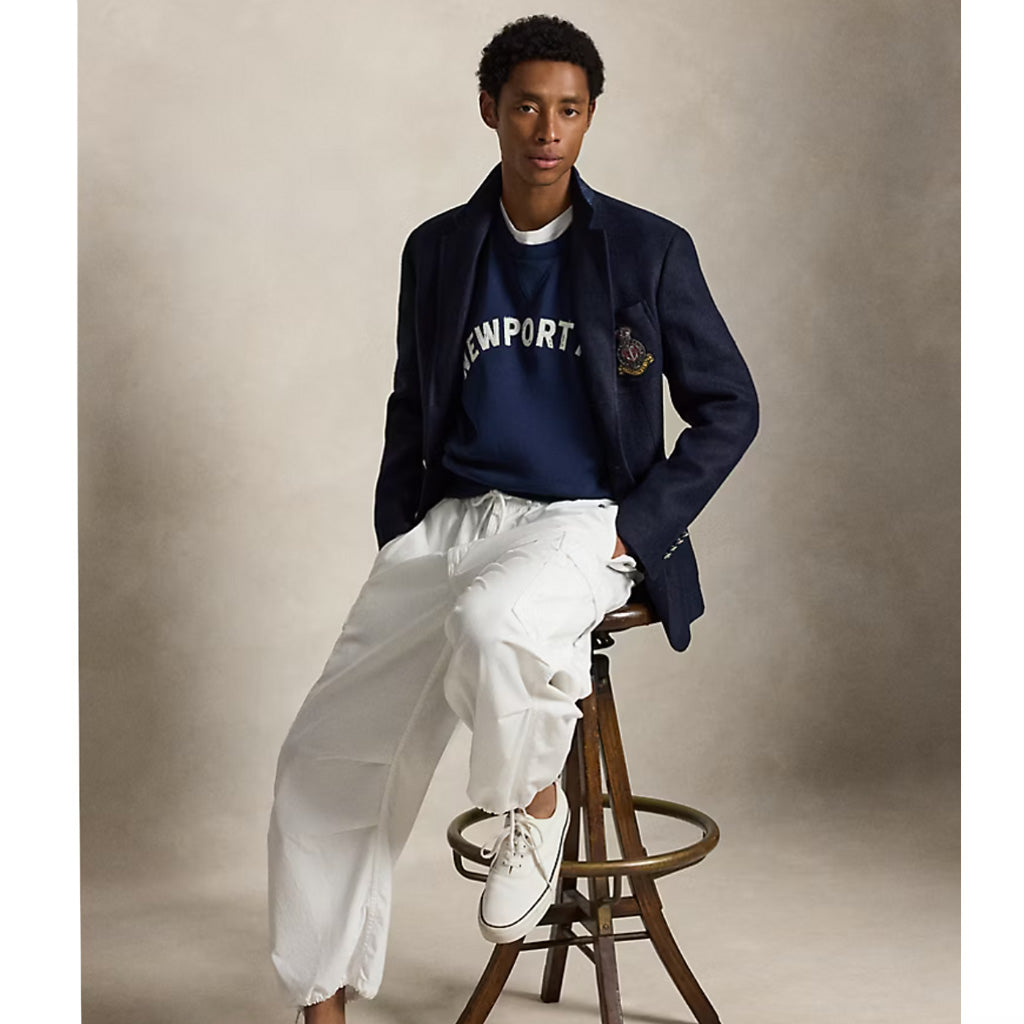 POLO RALPH LAUREN : VINTAGE FIT GRAPHIC CREW NECK SWEAT