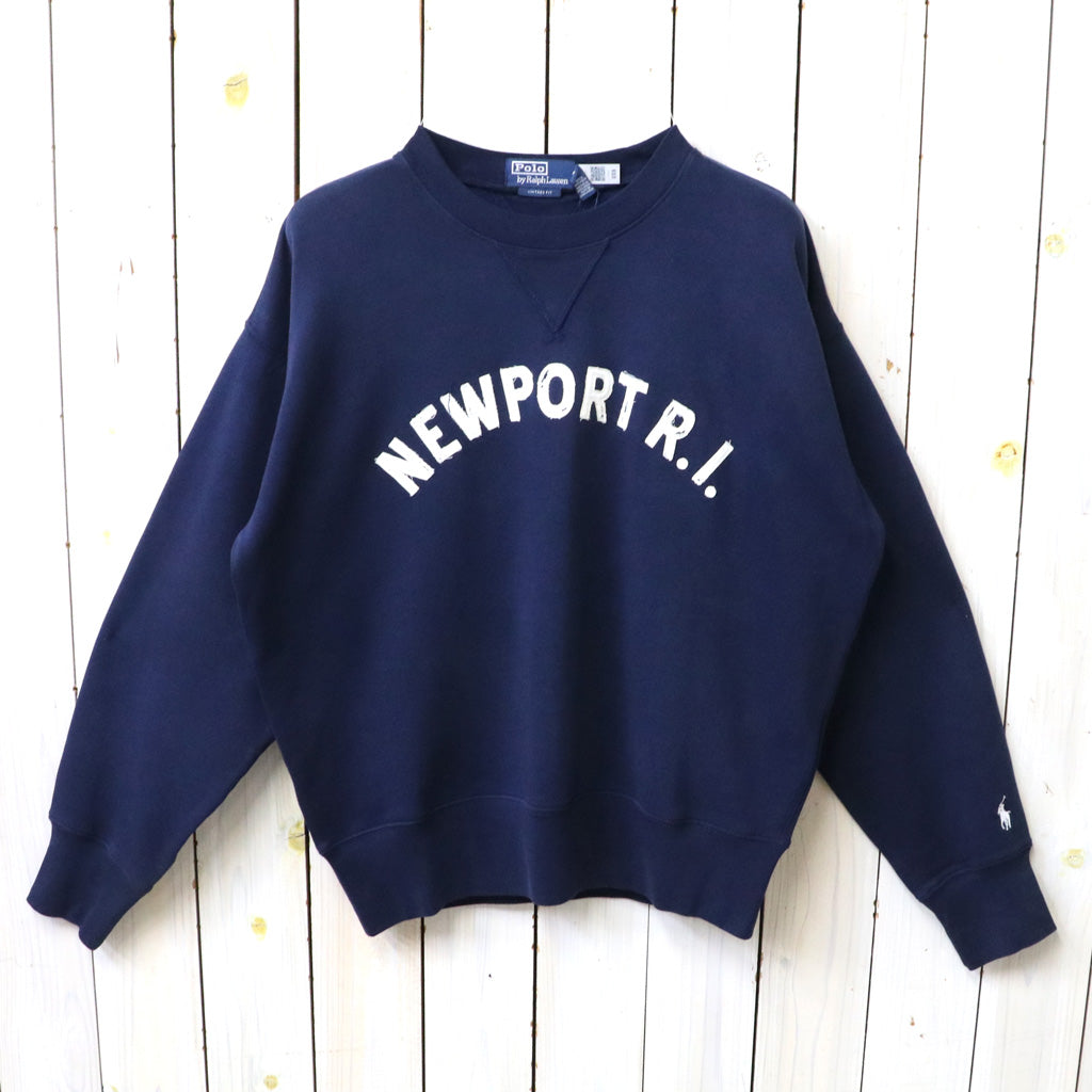 POLO RALPH LAUREN : VINTAGE FIT GRAPHIC CREW NECK SWEAT