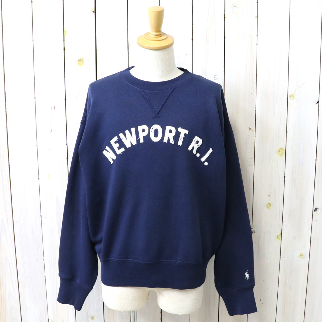 POLO RALPH LAUREN : VINTAGE FIT GRAPHIC CREW NECK SWEAT