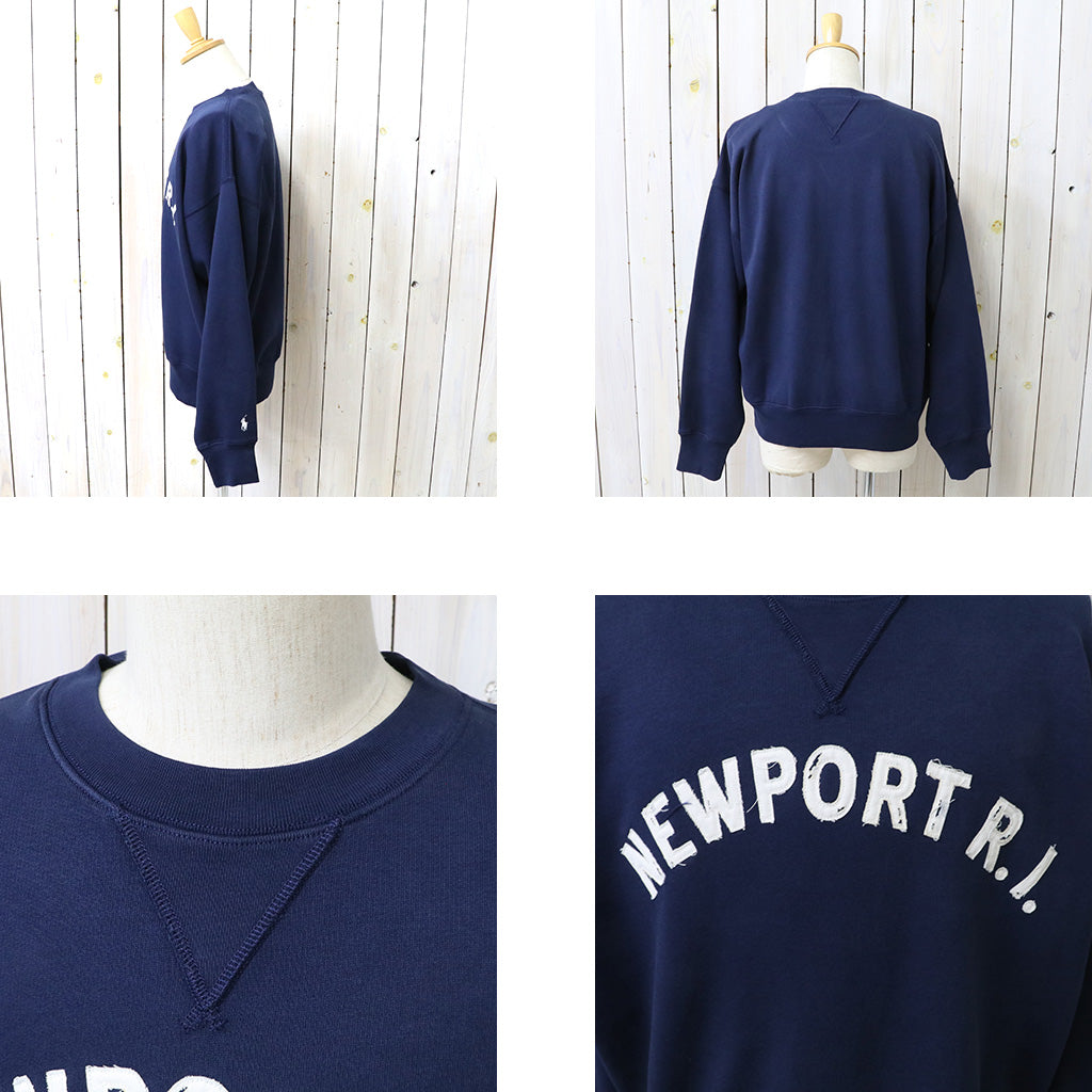 POLO RALPH LAUREN : VINTAGE FIT GRAPHIC CREW NECK SWEAT