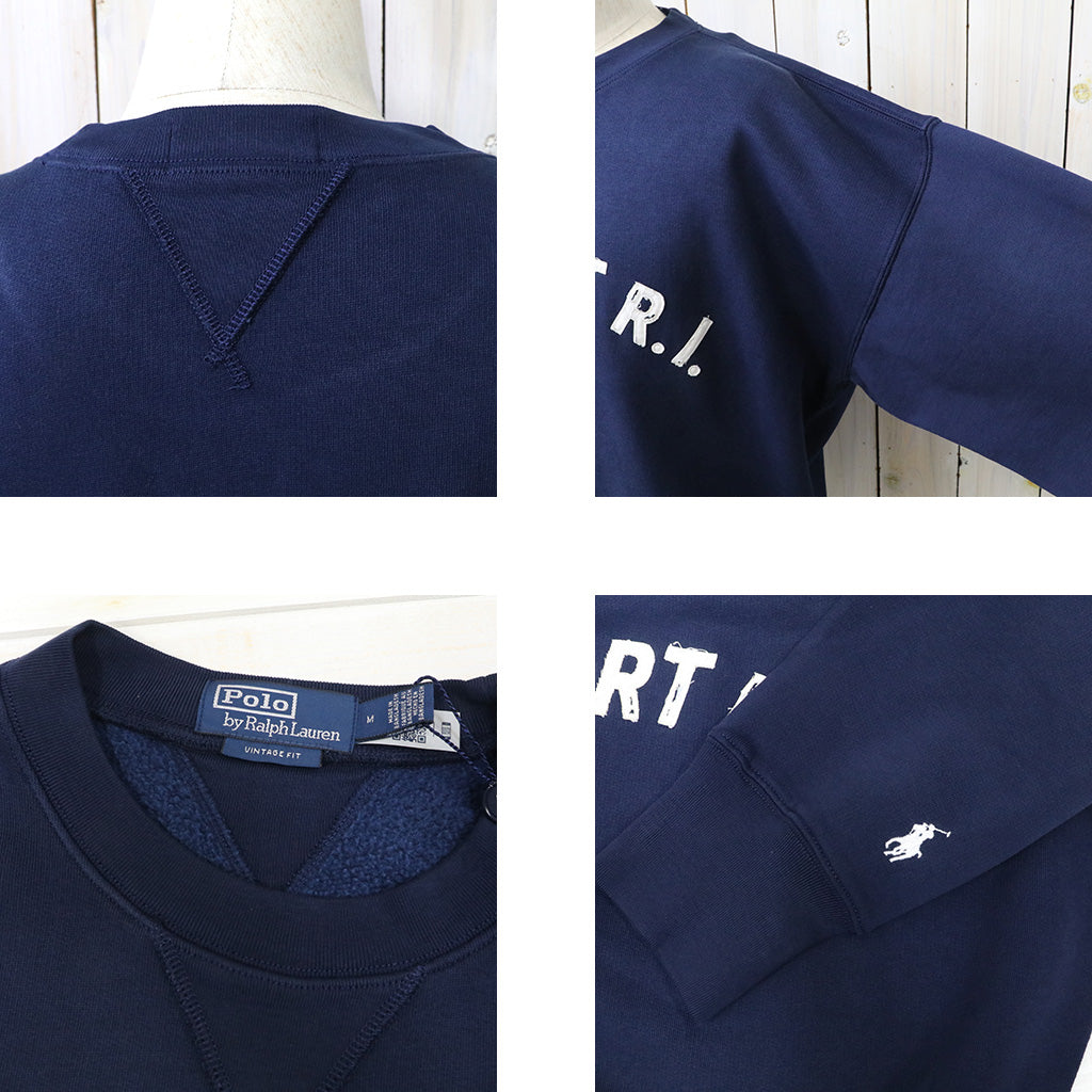 POLO RALPH LAUREN : VINTAGE FIT GRAPHIC CREW NECK SWEAT
