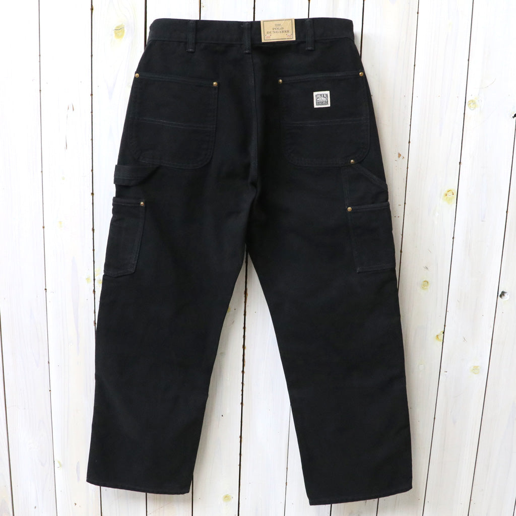 POLO RALPH LAUREN : RELAXED FIT DUNGAREE PANEL PANTS (POLO BLACK)