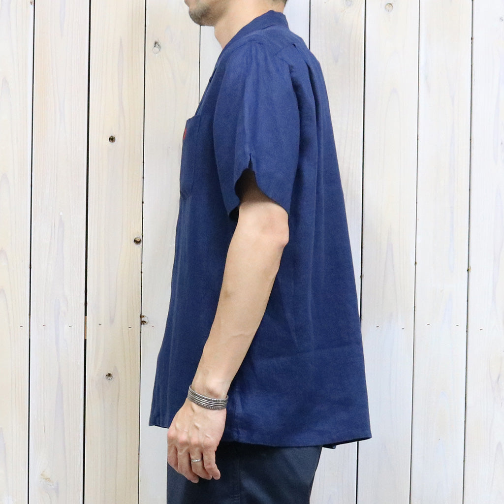 POLO RALPH LAUREN『クラシックフィット リネン キャンプシャツ』(NEWPORT NAVY)