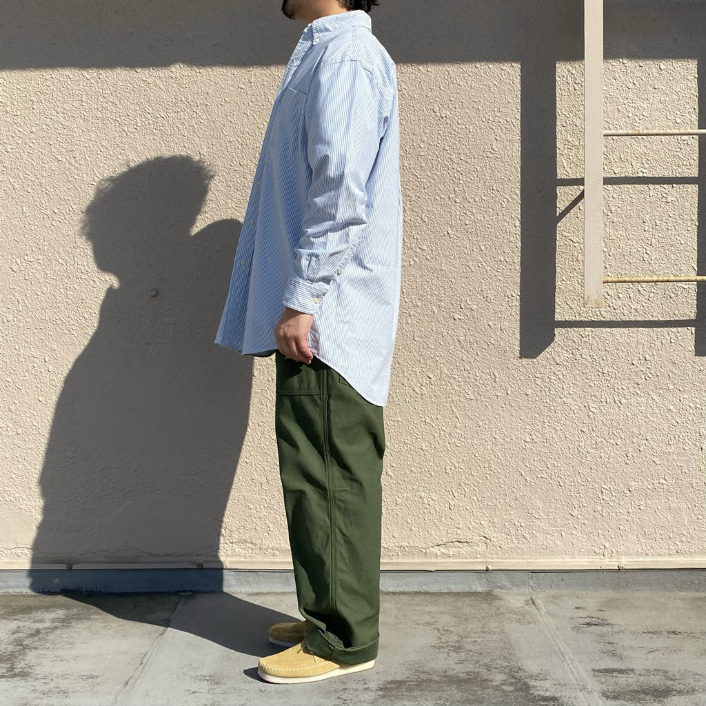 POLO RALPH LAUREN『ビッグ オックスフォードシャツ』(BLUE/WHITE)