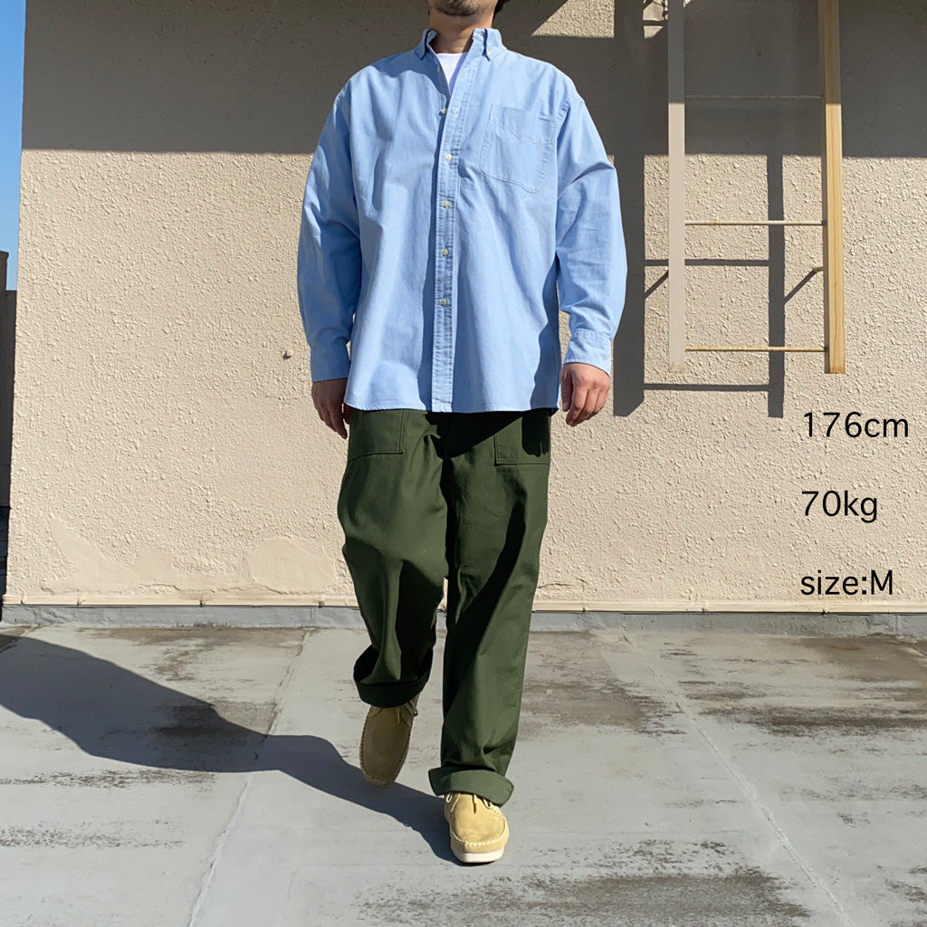 POLO RALPH LAUREN『ビッグ オックスフォードシャツ』(BLUE)