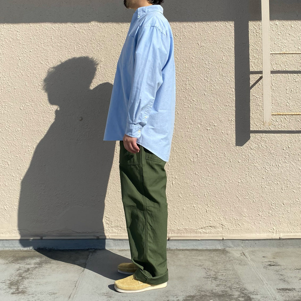 POLO RALPH LAUREN『ビッグ オックスフォードシャツ』(BLUE)