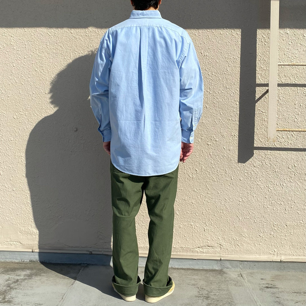 POLO RALPH LAUREN『ビッグ オックスフォードシャツ』(BLUE)