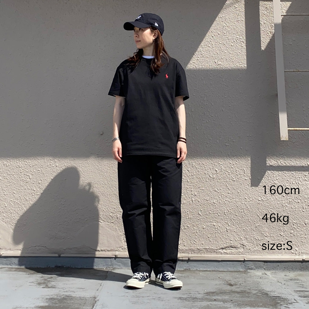 POLO RALPH LAUREN『クラシックフィット ヘビーウェイト Tシャツ』(BLACK)