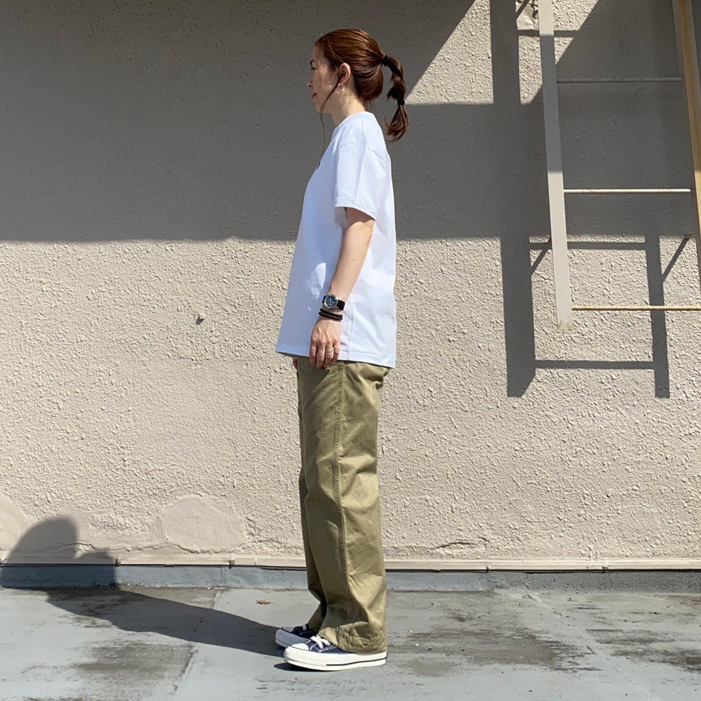 POLO RALPH LAUREN『クラシックフィット ヘビーウェイト Tシャツ』(WHITE)