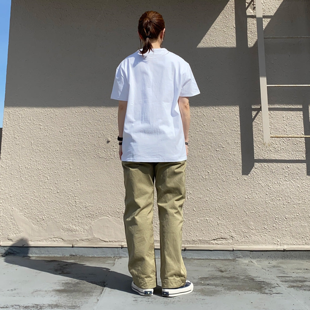 POLO RALPH LAUREN『クラシックフィット ヘビーウェイト Tシャツ』(WHITE)