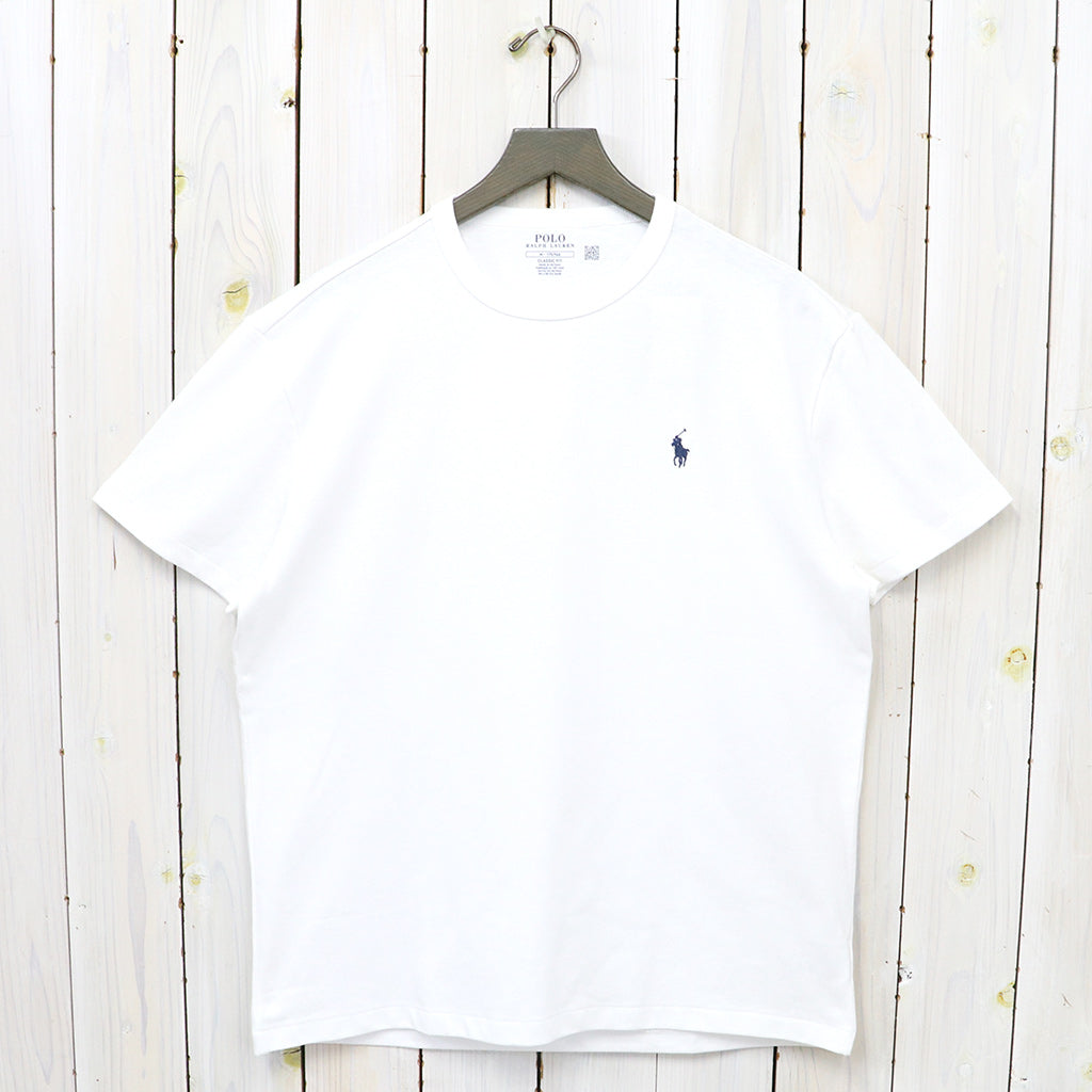 POLO RALPH LAUREN『クラシックフィット ヘビーウェイト Tシャツ』(WHITE)