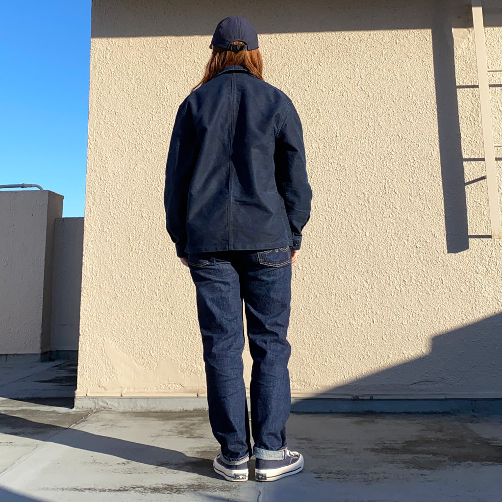 POST O'ALLS『POS-Travail』(black indigo)