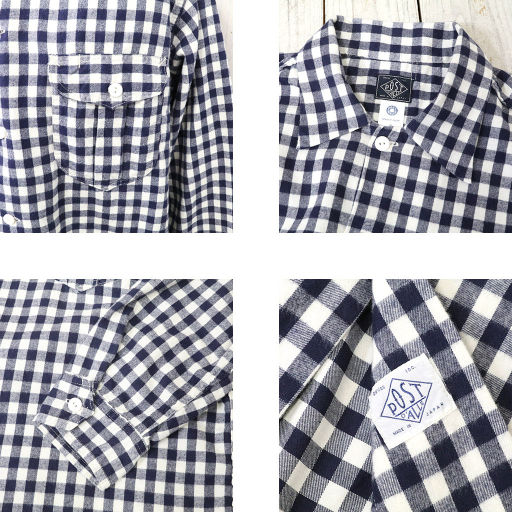 POST O'ALLS『New Shirt』(navy)