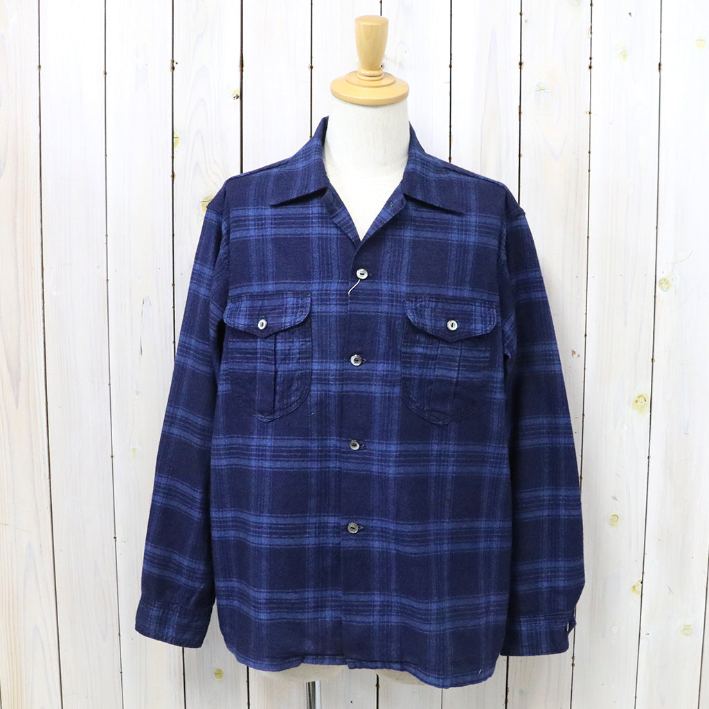 POST O'ALLS『New Shirt』(indigo check 2)