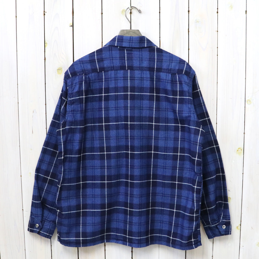 POST O'ALLS『New Shirt』(indigo check 3)