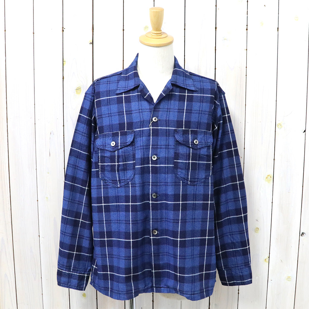 POST O'ALLS『New Shirt』(indigo check 3)