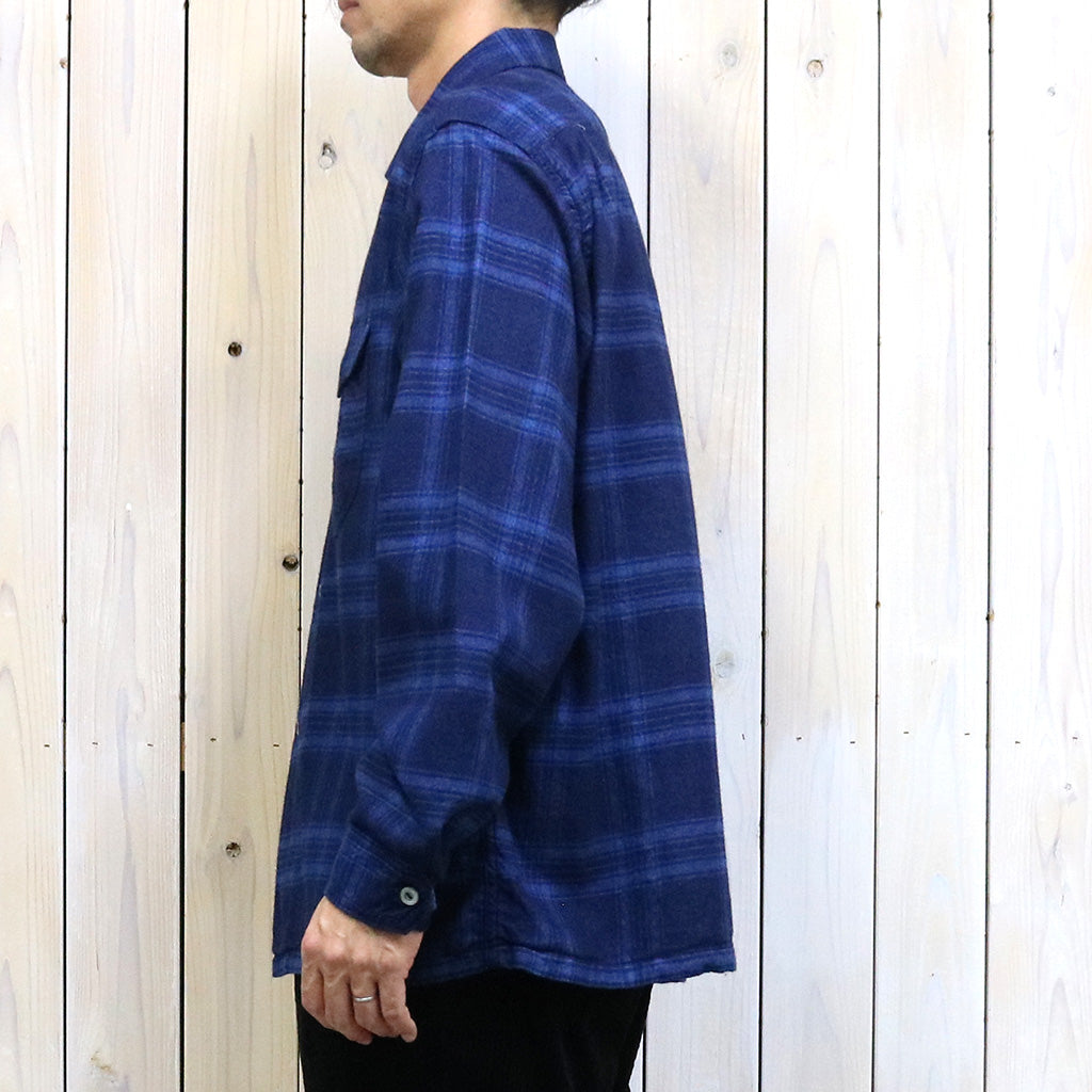 POST O'ALLS『New Shirt』(indigo check 2)