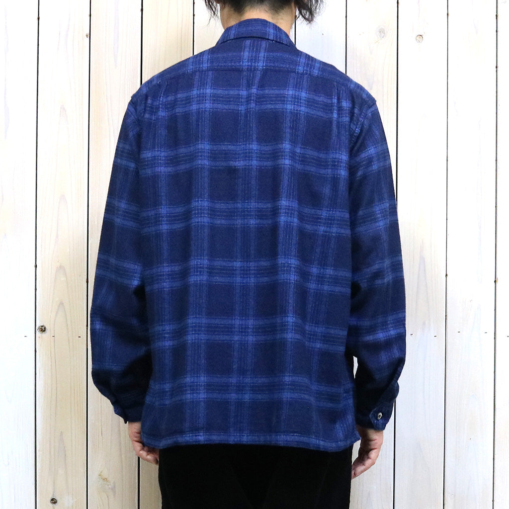 POST O'ALLS『New Shirt』(indigo check 2)