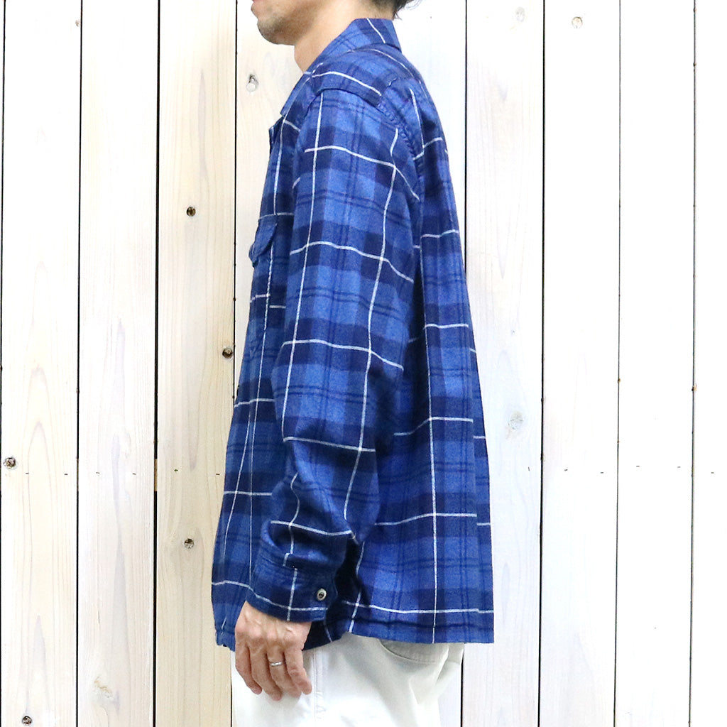 POST O'ALLS『New Shirt』(indigo check 3)