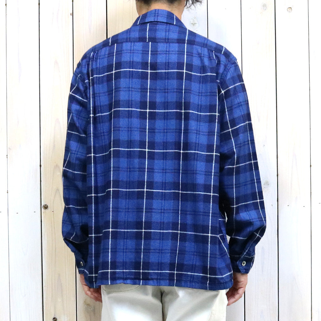 POST O'ALLS『New Shirt』(indigo check 3)