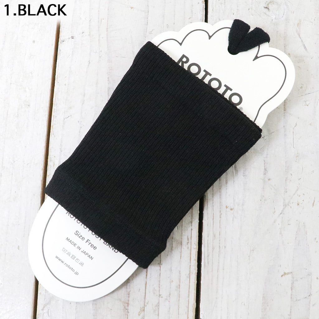 ROTOTO『ROTOTO FOOT BAND “RECYCLE POLYESTER & ORGANIC COTTON”』