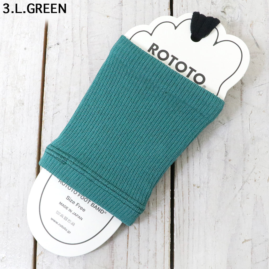 ROTOTO『ROTOTO FOOT BAND “RECYCLE POLYESTER & ORGANIC COTTON”』