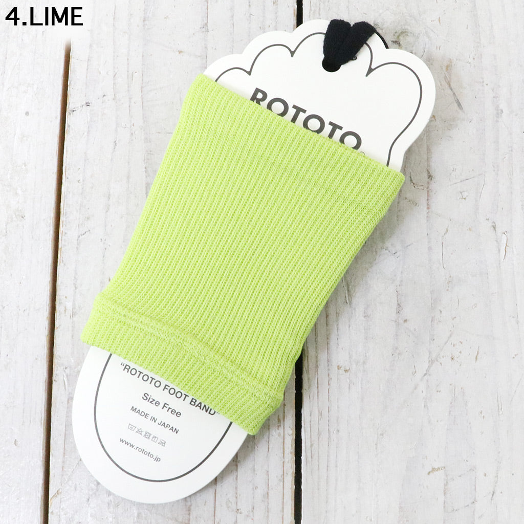 ROTOTO『ROTOTO FOOT BAND “RECYCLE POLYESTER & ORGANIC COTTON”』