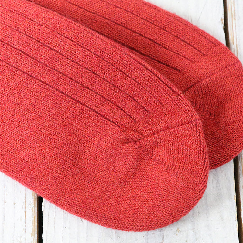 ROTOTO『COTTON WOOL RIBBED CREW SOCKS』