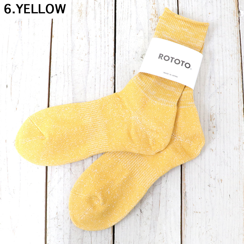 ROTOTO『WASHI PILE CREW SOCKS』