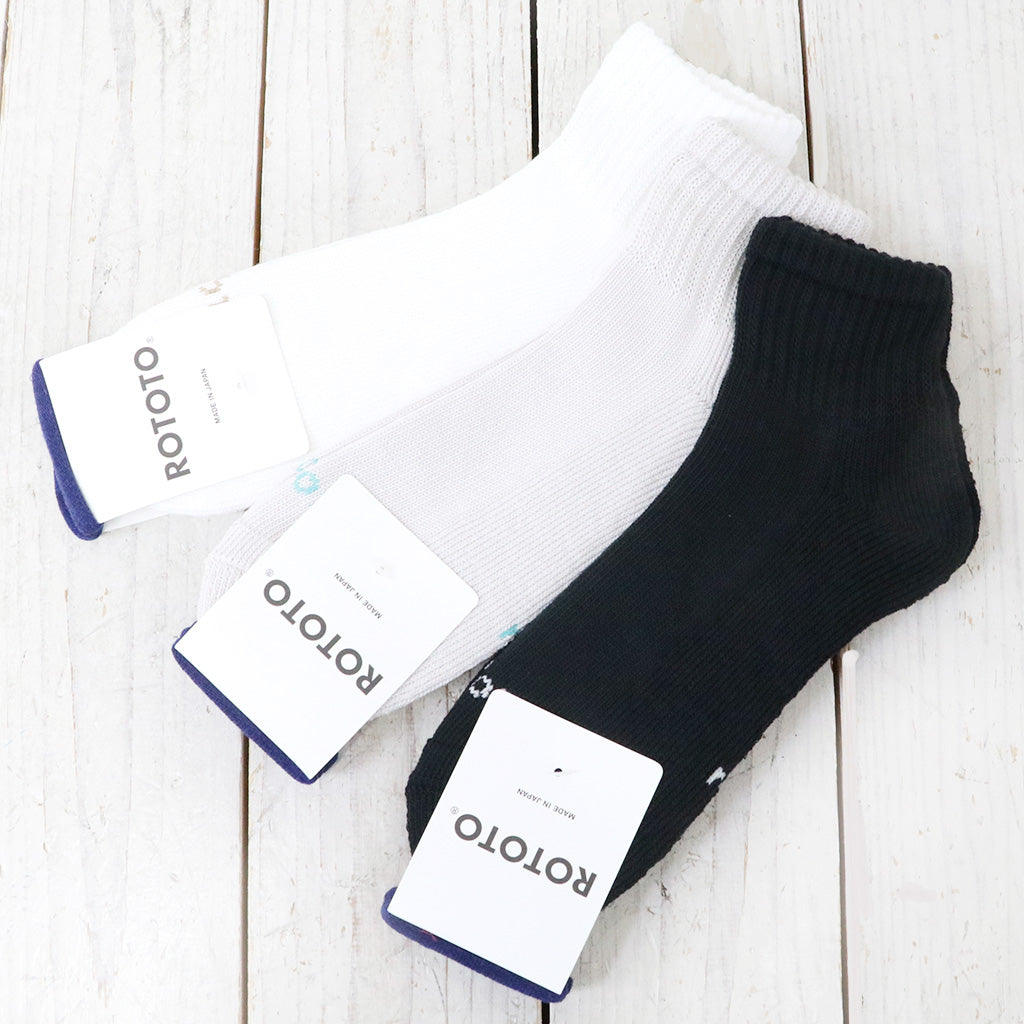 ROTOTO『EVERYDAY PILE ANKLE SOCKS』