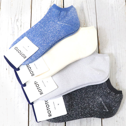 ROTOTO『WASHI PILE SHORT SOCKS』