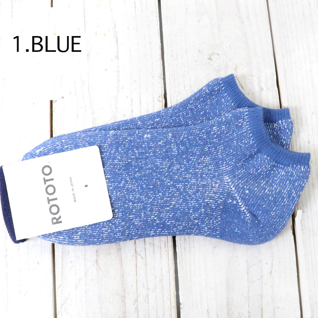 ROTOTO『WASHI PILE SHORT SOCKS』