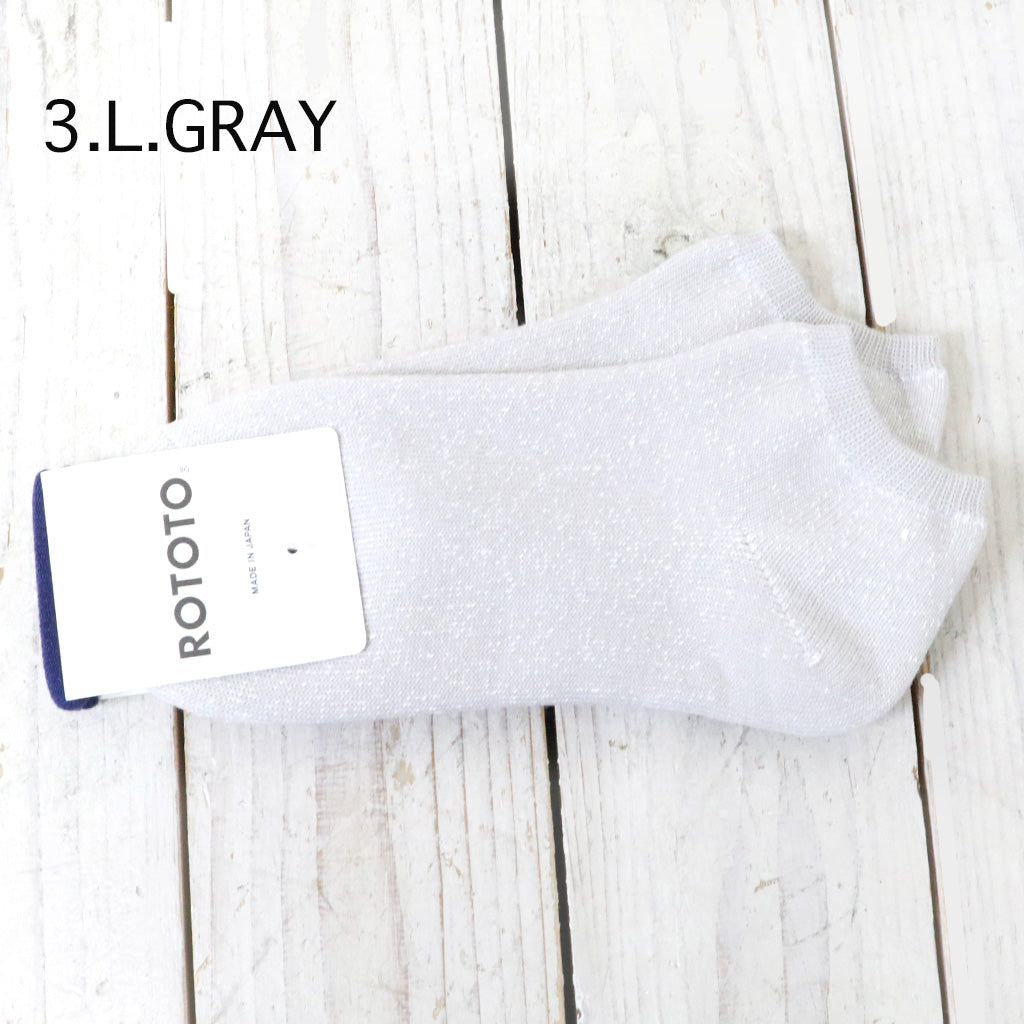 ROTOTO『WASHI PILE SHORT SOCKS』